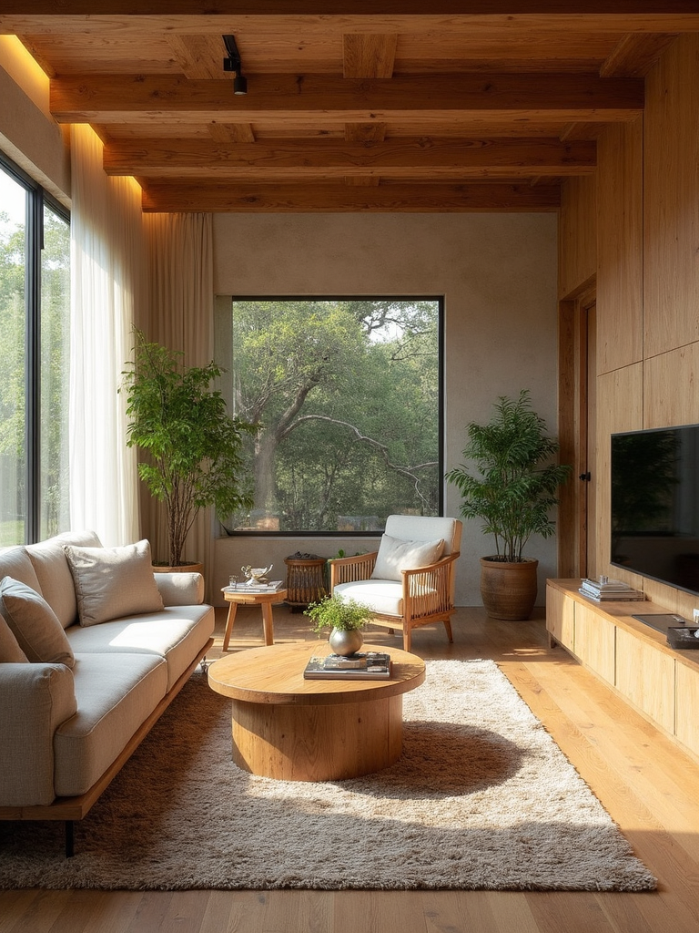 Eco Sustainable Living Room - Eco-Sustainable Living Room interior design inspiration
