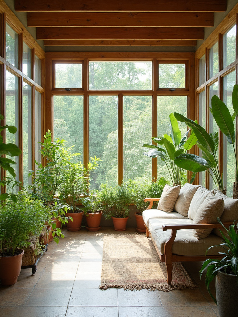 Eco Sustainable Sunroom - Eco-Sustainable Sunroom interior design inspiration