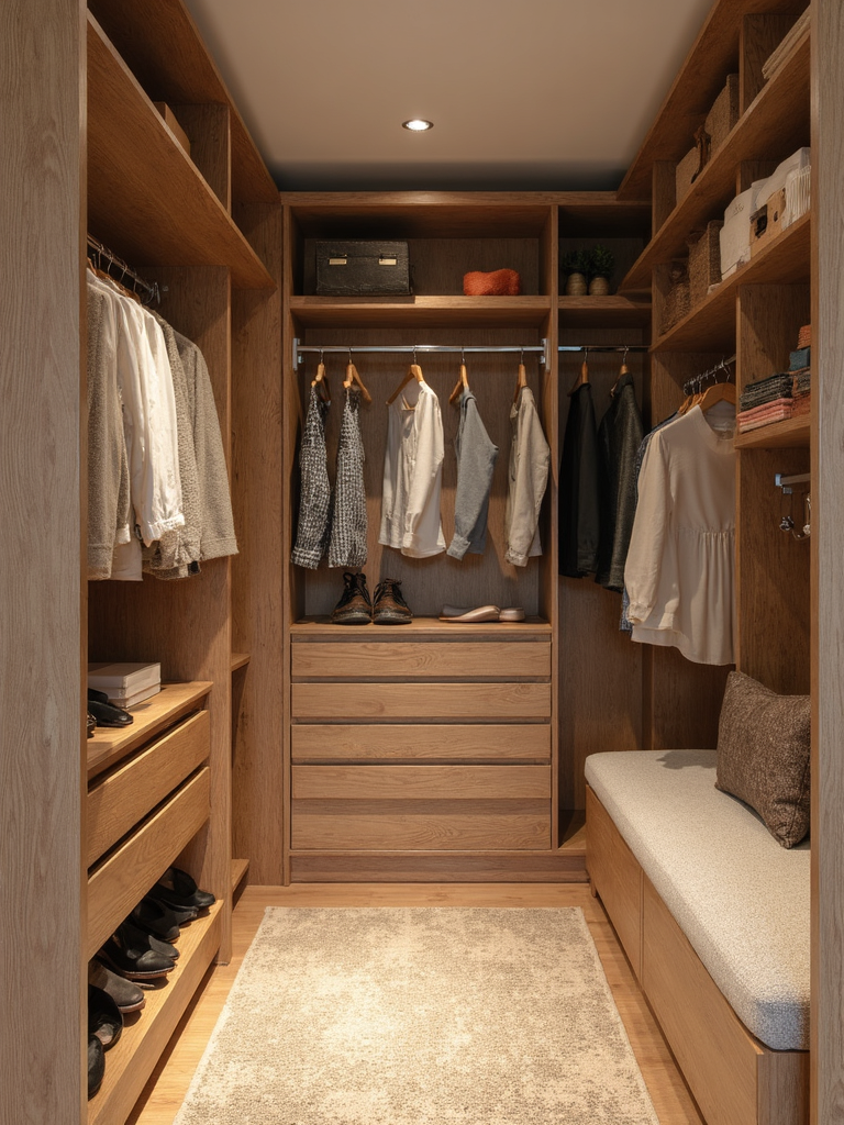 Eco Sustainable Walk-in Closet - Eco-Sustainable Walk-in Closet interior design inspiration