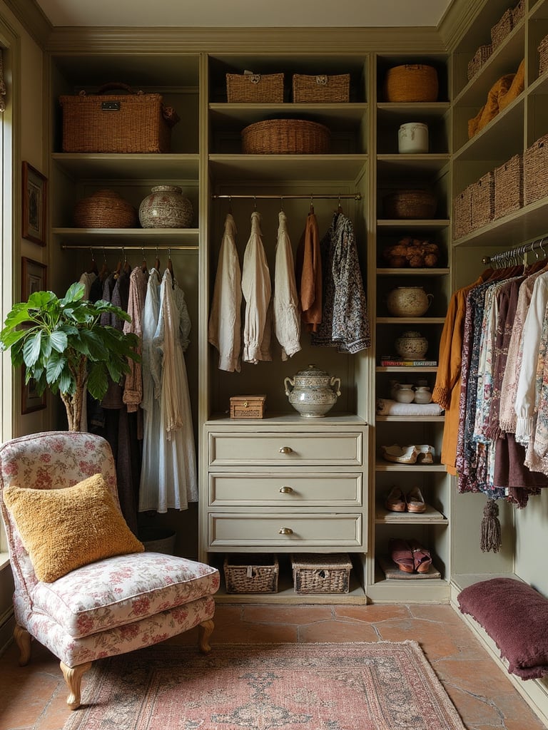 English Cottage Closet - English Cottage Closet interior design inspiration