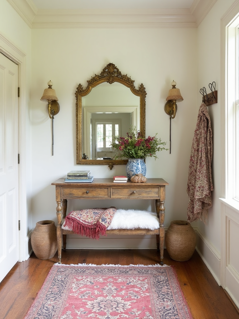 English Cottage Entryway - English Cottage Entryway interior design inspiration