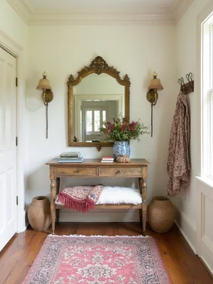 English Cottage Entryway Design