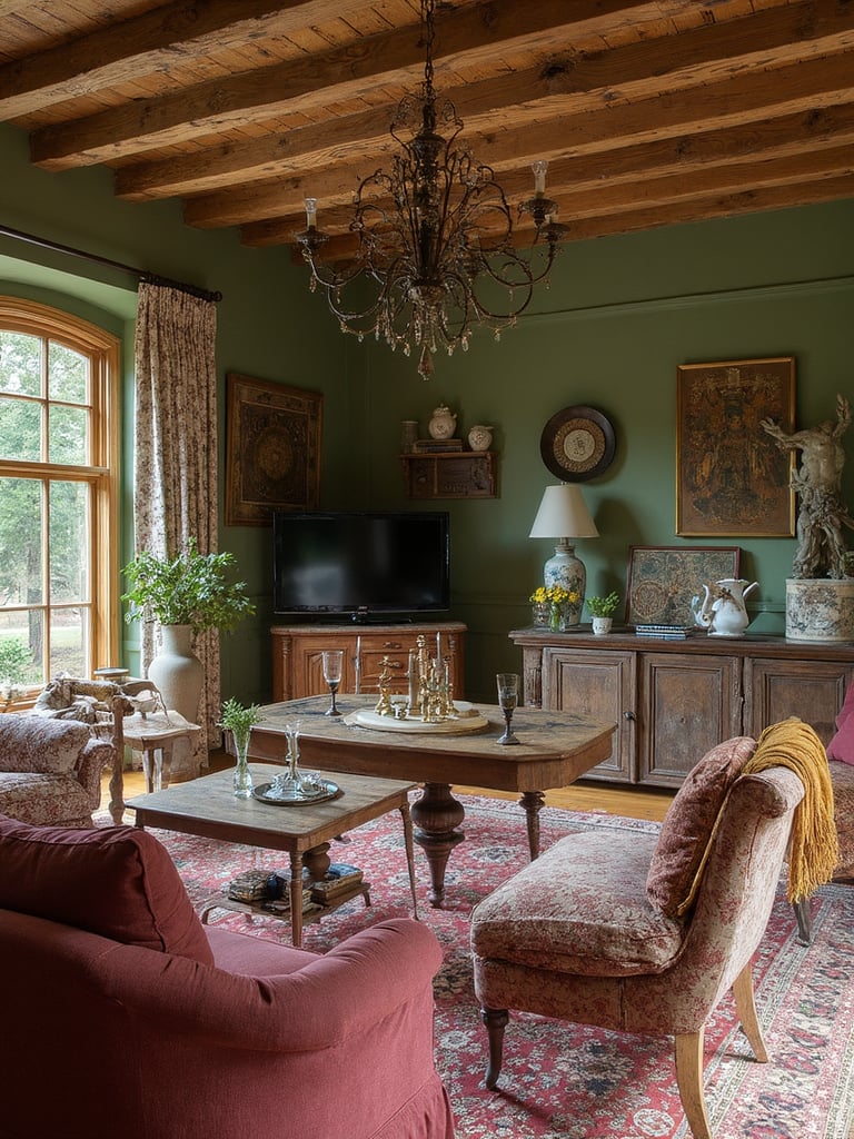 English Cottage Game Room - English Cottage Game Room interior design inspiration