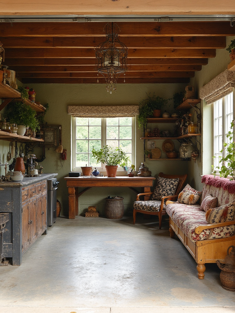 English Cottage Garage - English Cottage Garage interior design inspiration