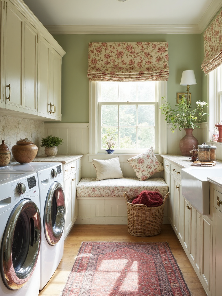 English Cottage Laundry Room - English Cottage Laundry Room interior design inspiration