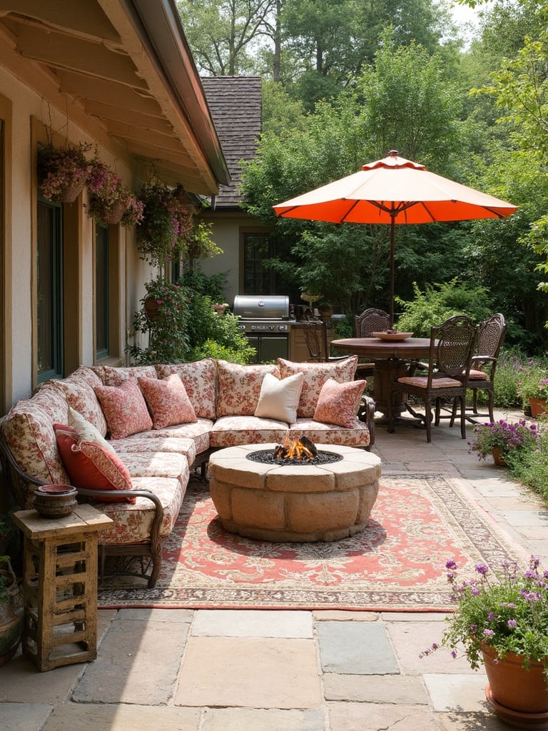 English Cottage Outdoor Patio - English Cottage Outdoor Patio interior design inspiration
