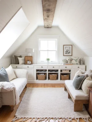 Farmhouse Attic Design