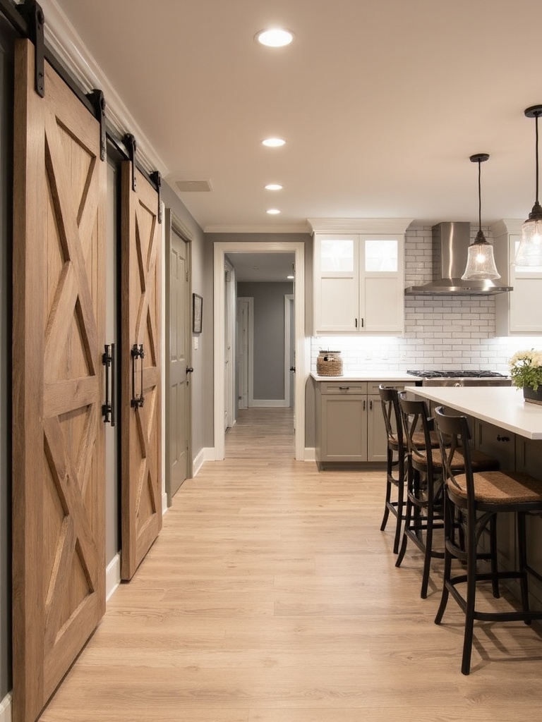 Farmhouse Basement design - Farmhouse Basement interior design ideas