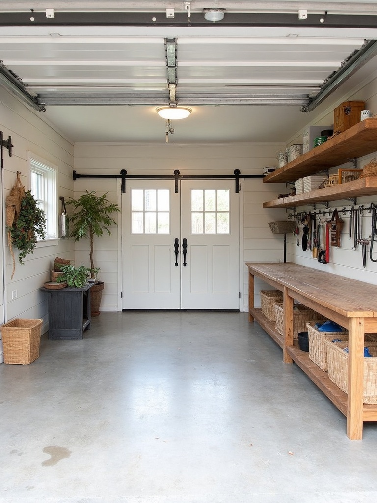 Farmhouse Garage design - Farmhouse Garage interior design ideas