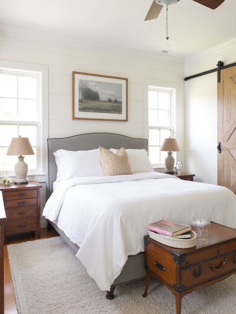 Farmhouse Guest Bedroom design - Farmhouse Guest Bedroom interior design ideas