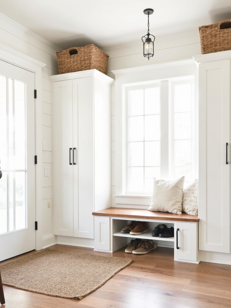 Farmhouse Mudroom design - Farmhouse Mudroom interior design ideas