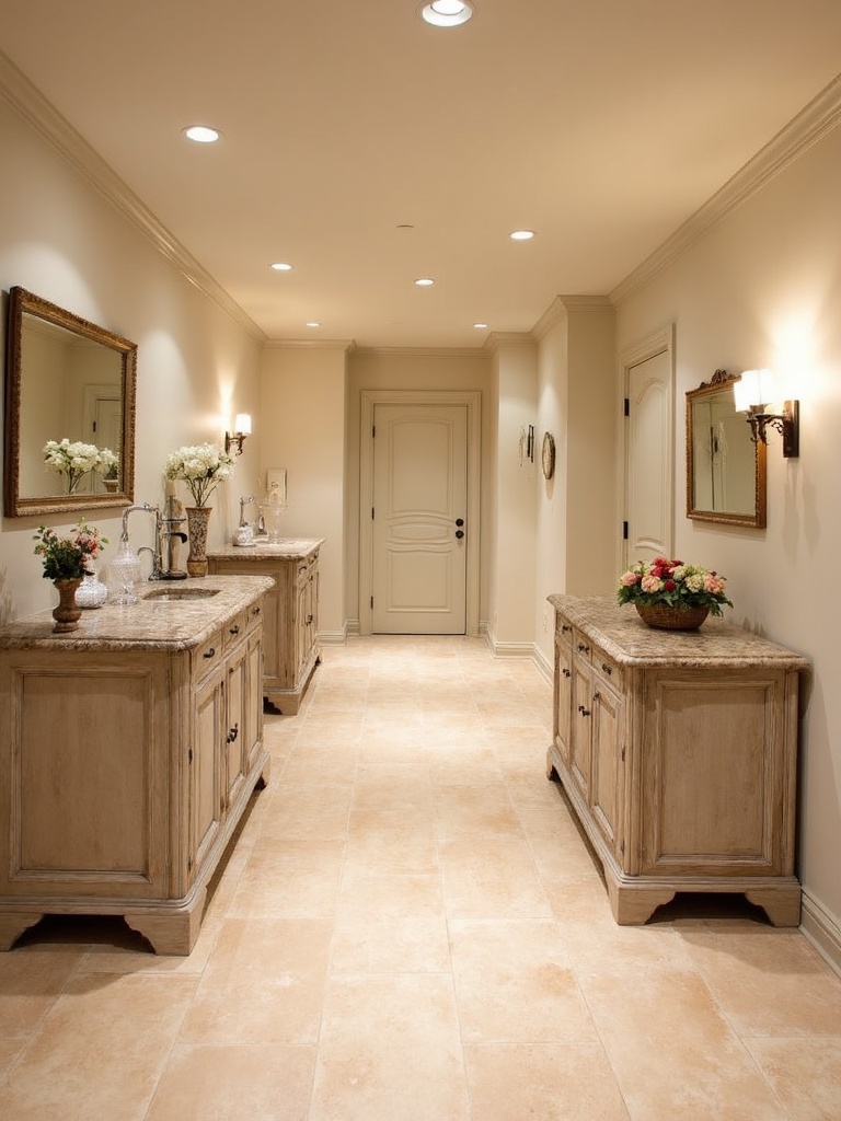 French Country Basement - French Country Basement interior design inspiration