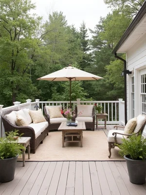 French Country Deck Design