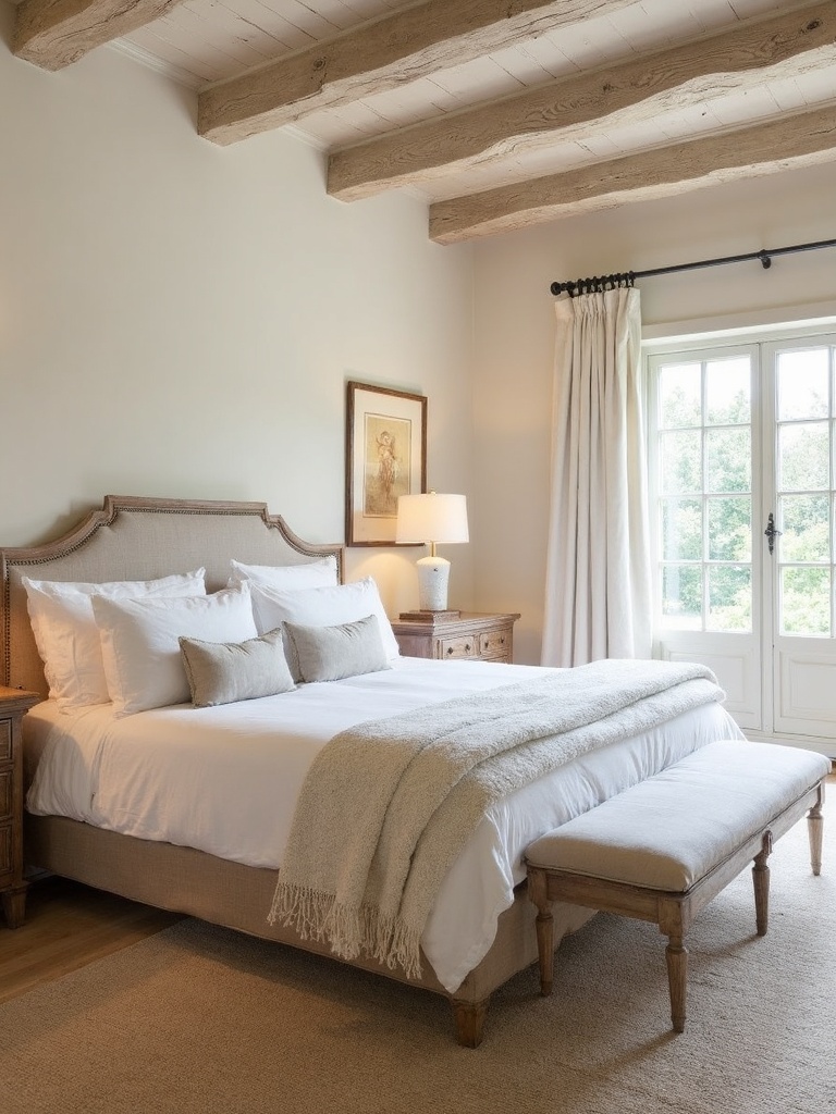 French Country Master Bedroom - French Country Master Bedroom interior design inspiration