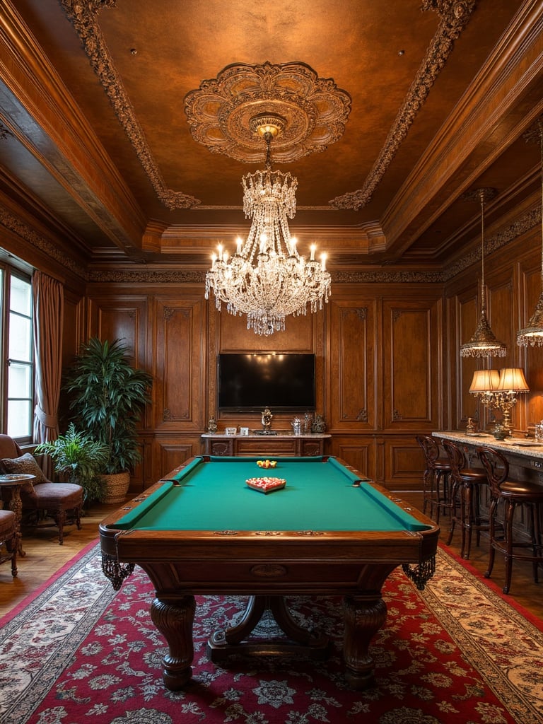 French Game Room - French Game Room interior design inspiration