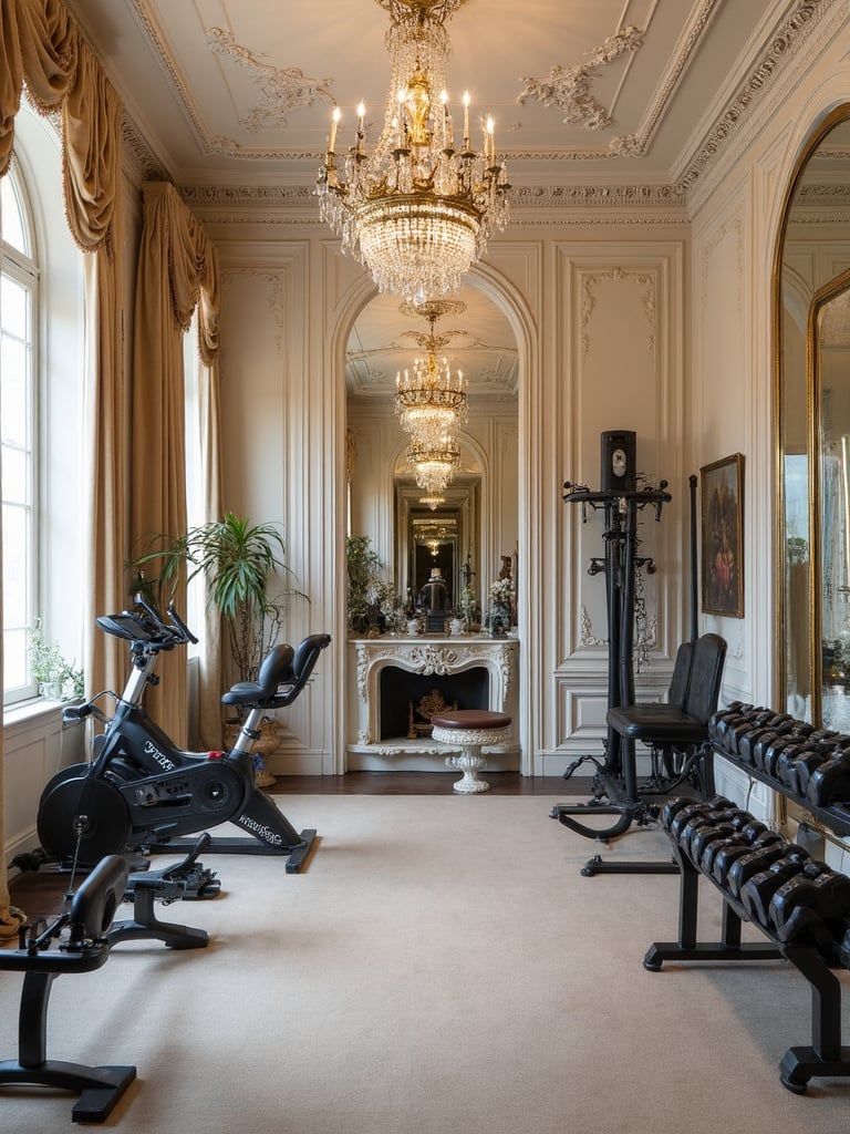 French Home Gym - French Home Gym interior design inspiration
