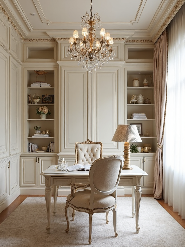 French Home Office - French Home Office interior design inspiration