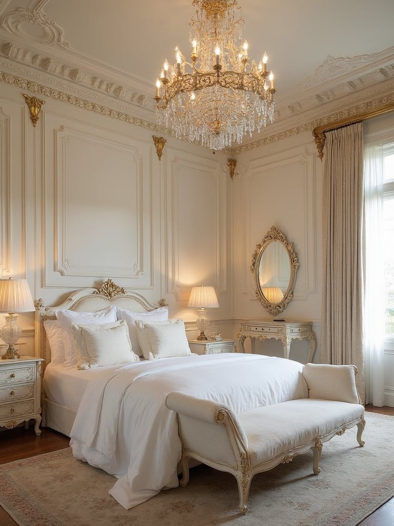 French Master Bedroom - French Master Bedroom interior design inspiration