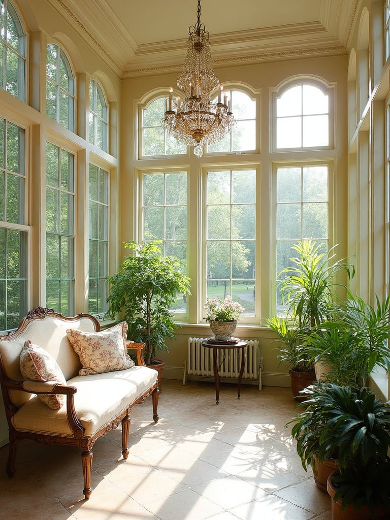 French Sunroom - French Sunroom interior design inspiration
