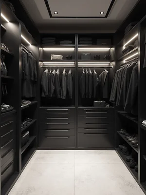 Futuristic Closet Design