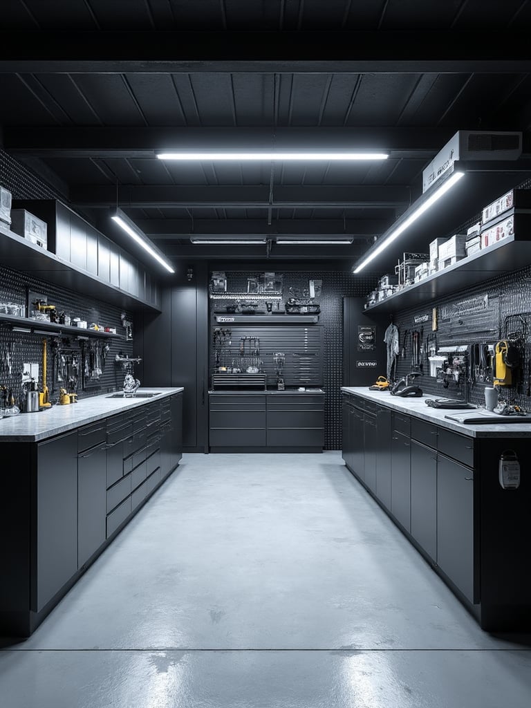 Futuristic Garage - Futuristic Garage interior design inspiration