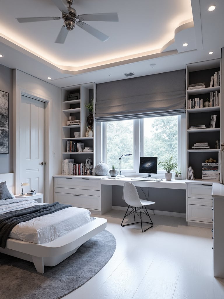 Futuristic Kids Room - Futuristic Kids Room interior design inspiration