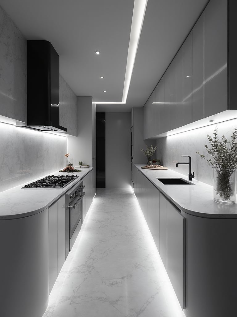 Futuristic Kitchen - Futuristic Kitchen interior design inspiration