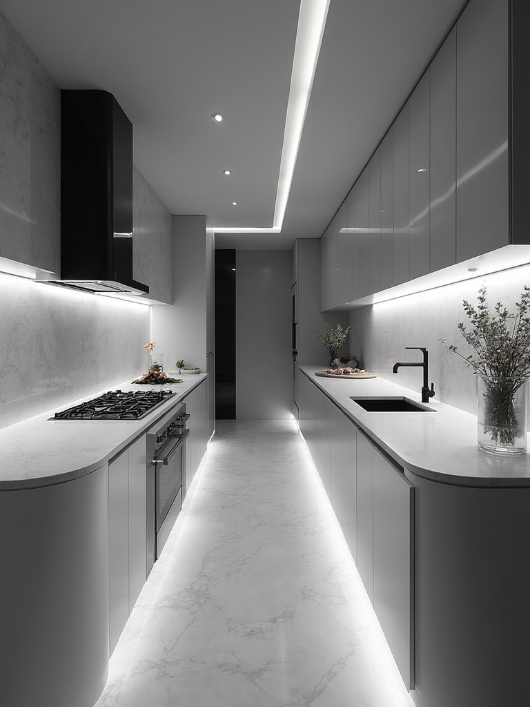 Futuristic Kitchen - Futuristic Kitchen interior design inspiration