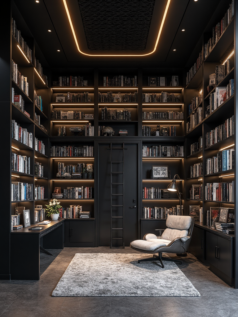Futuristic Library - Futuristic Library interior design inspiration