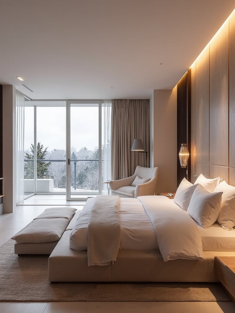 Futuristic Master Suite - Futuristic Master Suite interior design inspiration