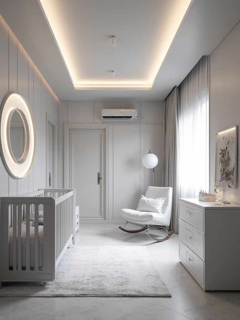 Futuristic Nursery - Futuristic Nursery interior design inspiration