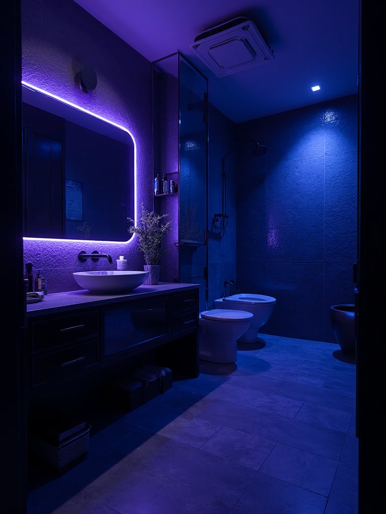Gaming Room Bathroom - Gaming Room Bathroom interior design inspiration