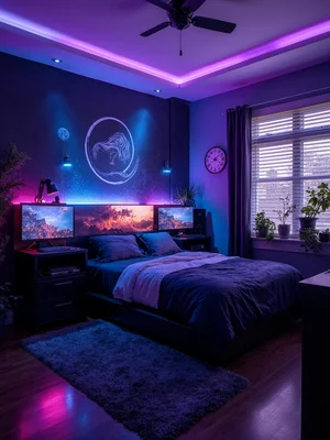 Gaming Room Bedroom Design