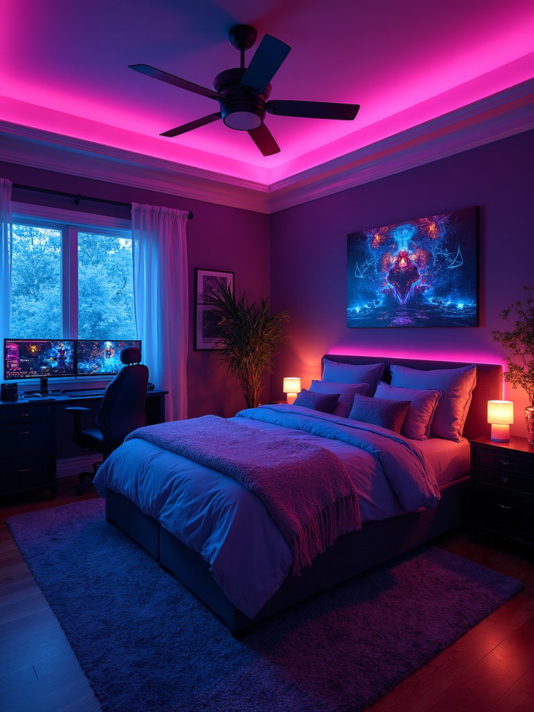 Gaming Room Guest Bedroom - Gaming Room Guest Bedroom interior design inspiration