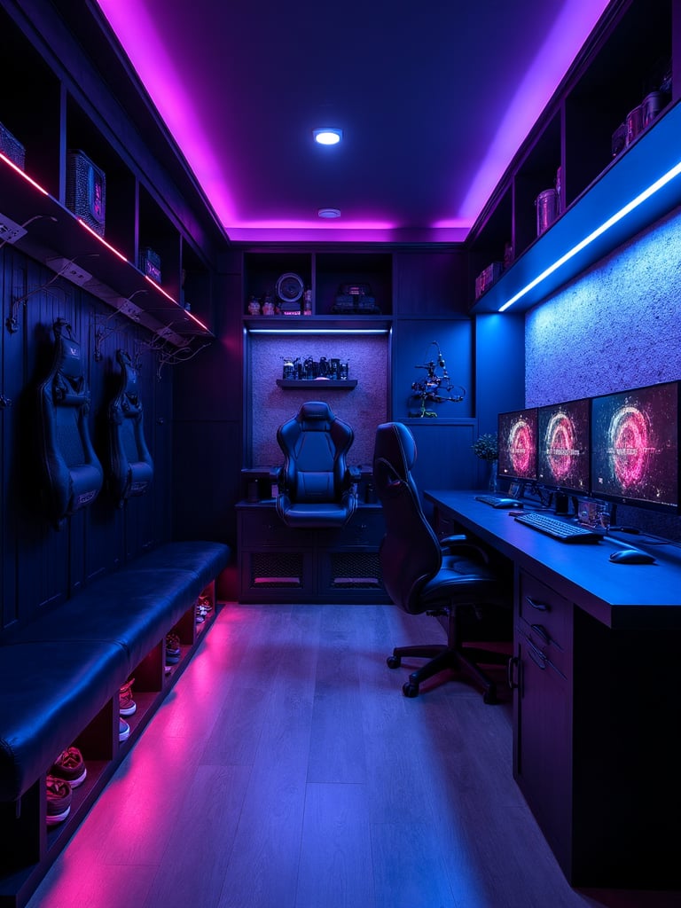 Gaming Room Mudroom - Gaming Room Mudroom interior design inspiration