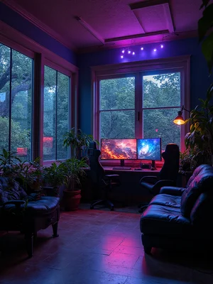 Gaming Room Sunroom Design