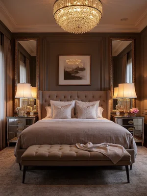 Glam Guest Bedroom Design