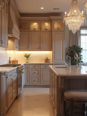 Glam Kitchen Design