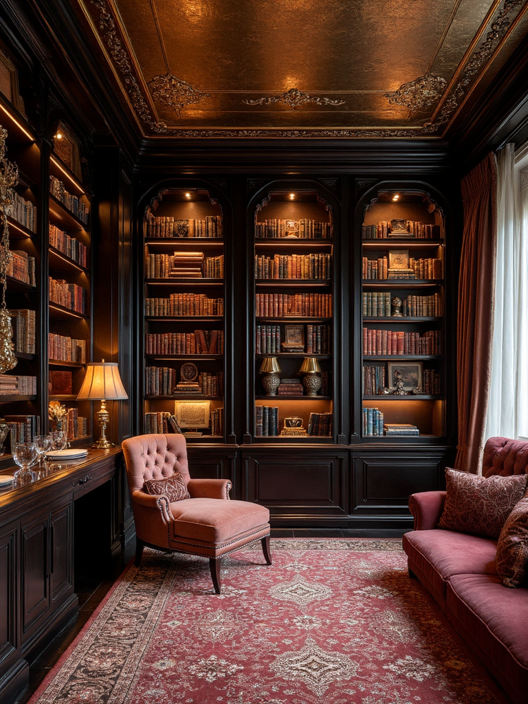 Glam Library - Glam Library interior design inspiration