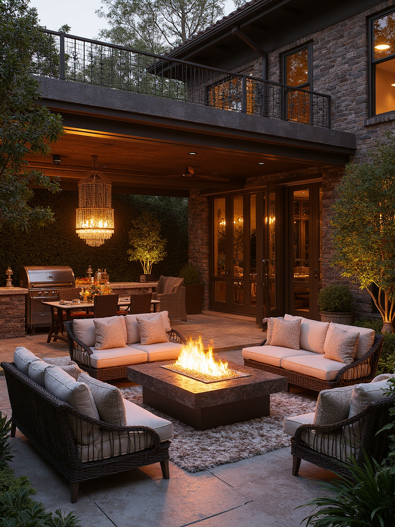 Glam Outdoor Patio - Glam Outdoor Patio interior design inspiration