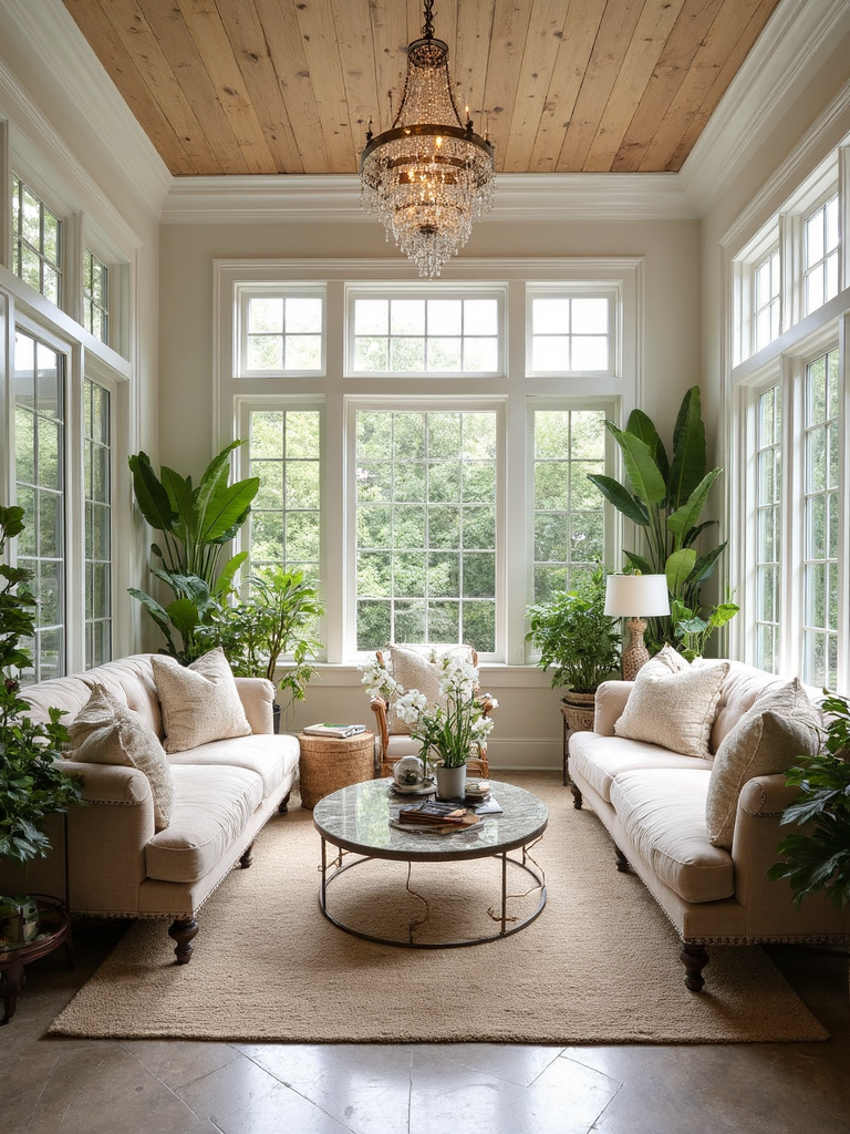 Glam Sunroom - Glam Sunroom interior design inspiration