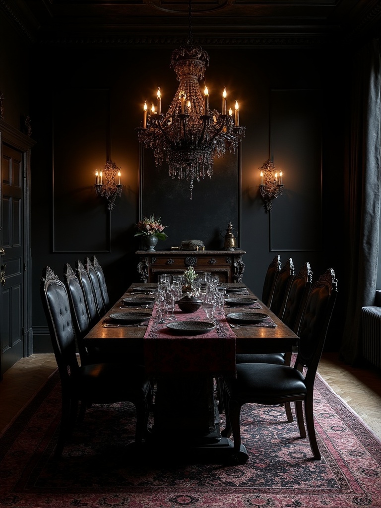 Gothic Dining Room - Gothic Dining Room interior design inspiration