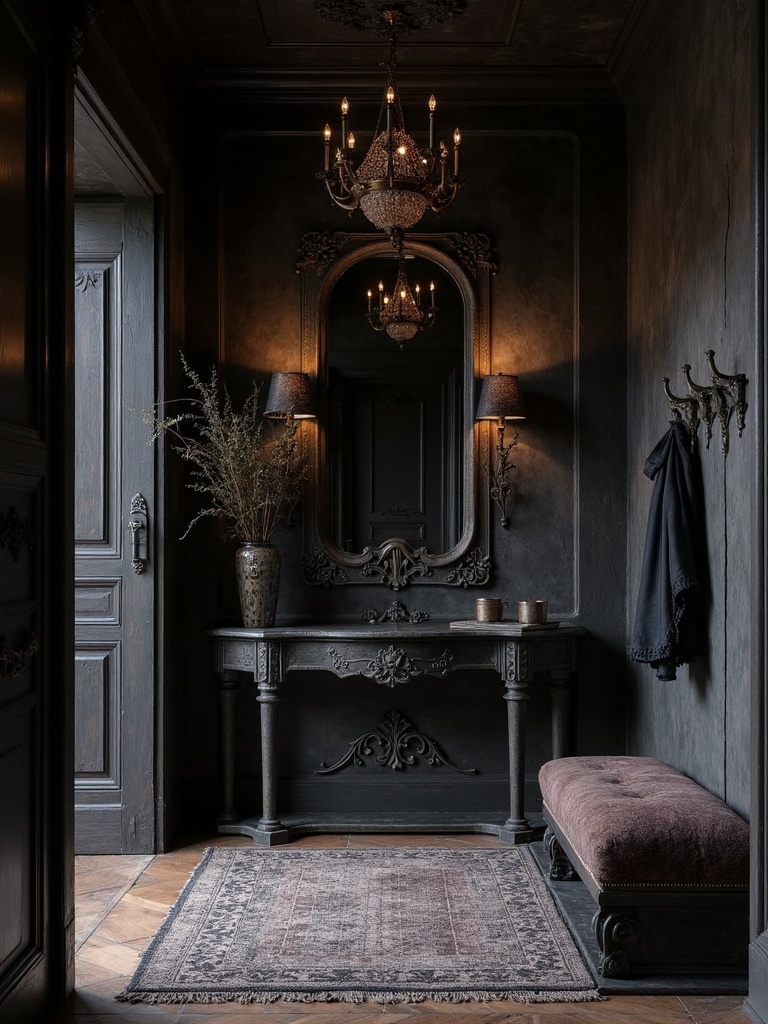 Gothic Entryway - Gothic Entryway interior design inspiration