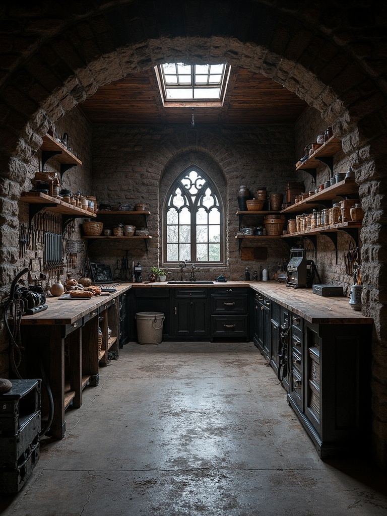 Gothic Garage - Gothic Garage interior design inspiration