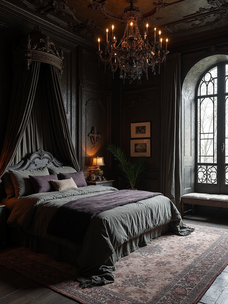 Gothic Master Suite - Gothic Master Suite interior design inspiration