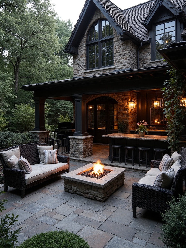Gothic Outdoor Patio - Gothic Outdoor Patio interior design inspiration