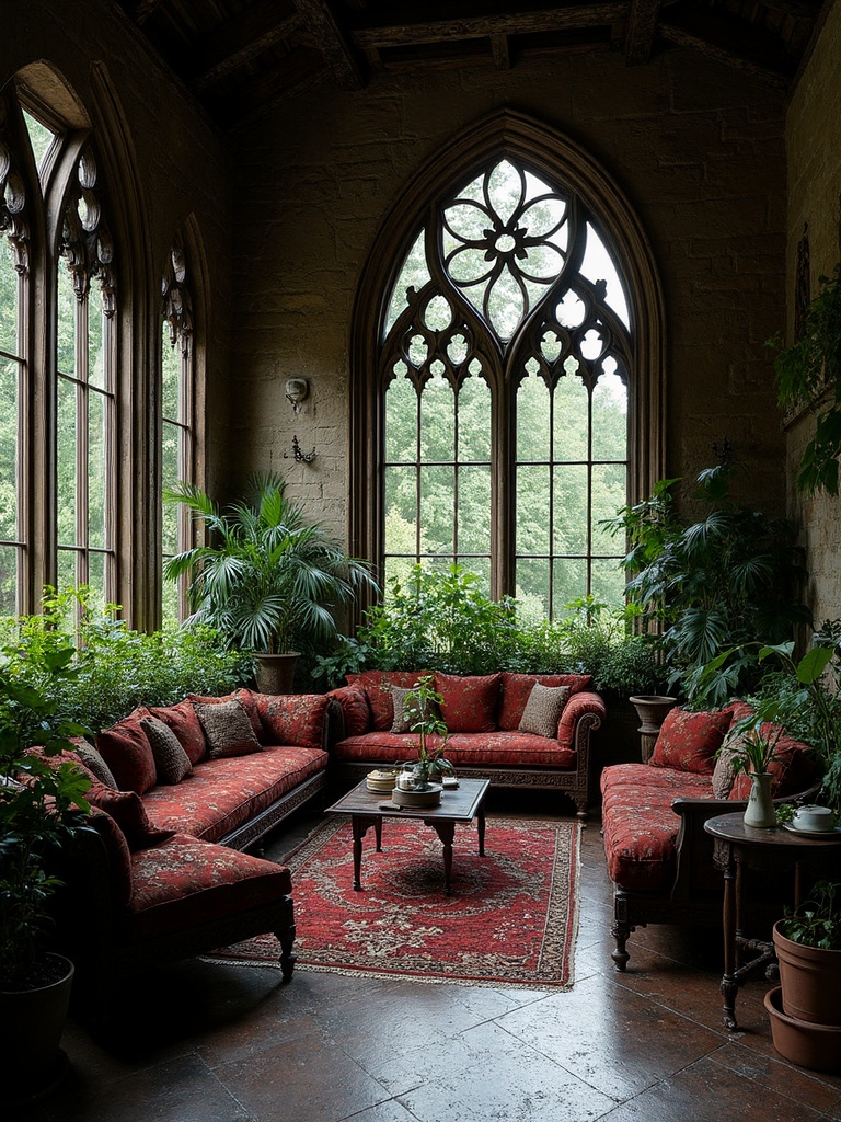 Gothic Sunroom - Gothic Sunroom interior design inspiration