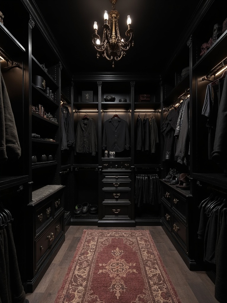 Gothic Walk In Closet - Gothic Walk In Closet interior design inspiration