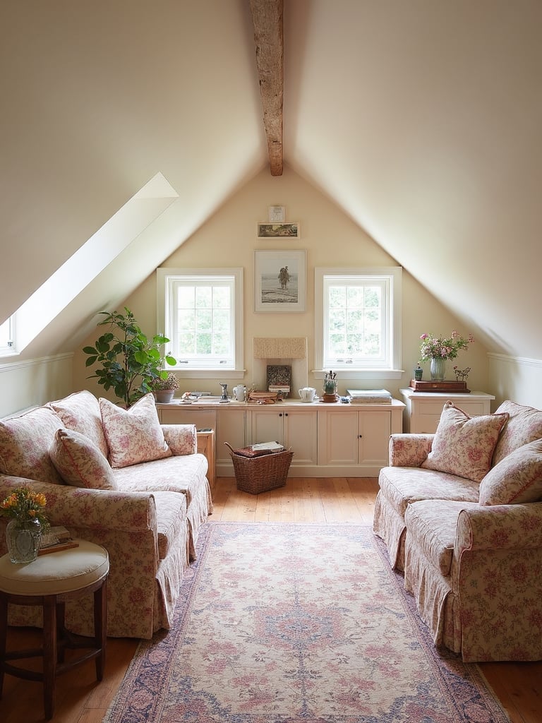 Grandmillennial Attic - Grandmillennial Attic interior design inspiration