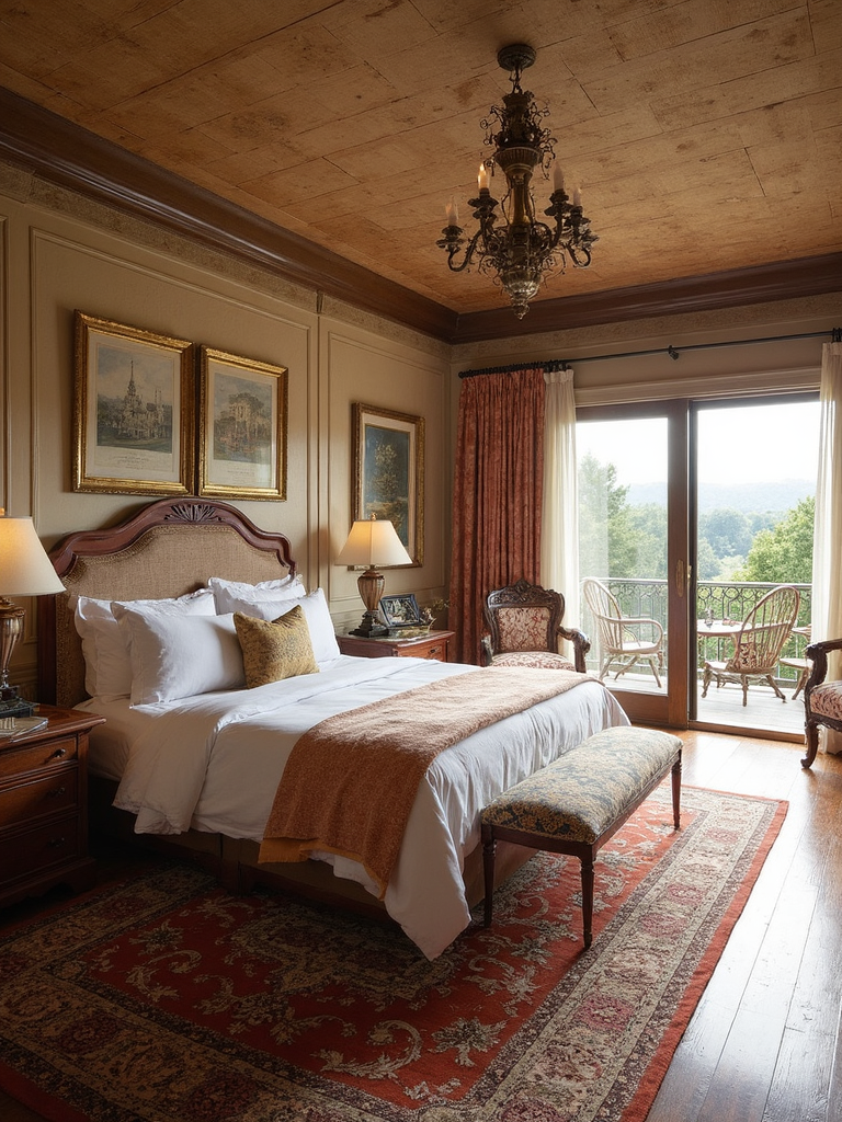 Grandmillennial Master Suite - Grandmillennial Master Suite interior design inspiration